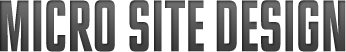 Micro Site Design