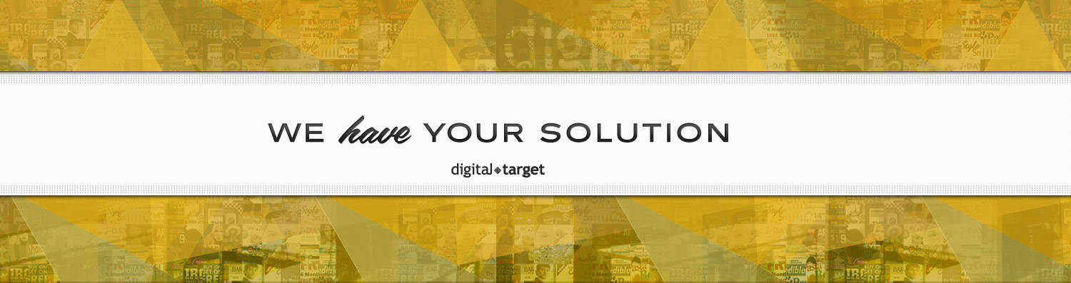 We Have Your Solution